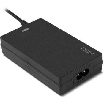 Cargador de Portátil Nox 65W/ 65W/ Automático/ 10 Conectores/ Voltaje 15-20V Cargador de Portátil Nox 65W/ 65W/ Automático/ 10 Conectores/ Voltaje 15-20V