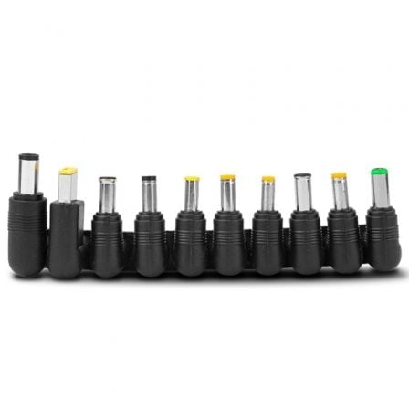 Cargador de Portátil Nox 65W/ 65W/ Automático/ 10 Conectores/ Voltaje 15-20V Cargador de Portátil Nox 65W/ 65W/ Automático/ 10 Conectores/ Voltaje 15-20V