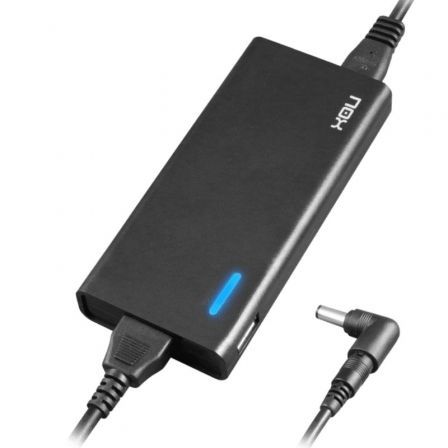 Cargador de Portátil Nox 90W/ 90W/ Automático/ 10 Conectores/ Voltaje 15-20V Cargador de Portátil Nox 90W/ 90W/ Automático/ 10 Conectores/ Voltaje 15-20V