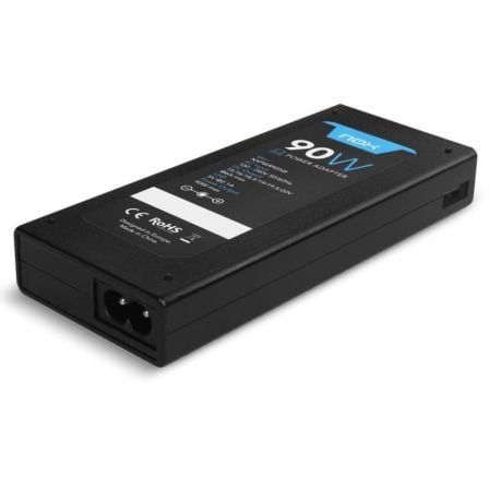 Cargador de Portátil Nox 90W/ 90W/ Automático/ 10 Conectores/ Voltaje 15-20V Cargador de Portátil Nox 90W/ 90W/ Automático/ 10 Conectores/ Voltaje 15-20V