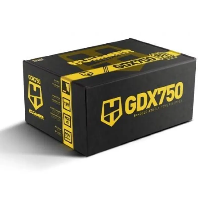 Fuente de Alimentación Nox Hummer GDX/ 750W/ Ventilador 12cm/ 80 Plus Gold Fuente de Alimentación Nox Hummer GDX/ 750W/ Ventilador 12cm/ 80 Plus Gold