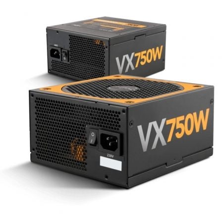Fuente de Alimentación Nox Urano VX/ 750W/ Ventilador 14cm/ 80 Plus Bronze Fuente de Alimentación Nox Urano VX/ 750W/ Ventilador 14cm/ 80 Plus Bronze