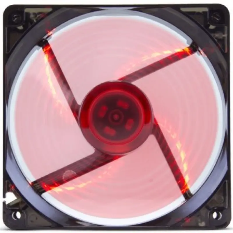 Ventilador Nox Coolfan 120 LED/ 12cm/ Rojo Ventilador Nox Coolfan 120 LED/ 12cm/ Rojo