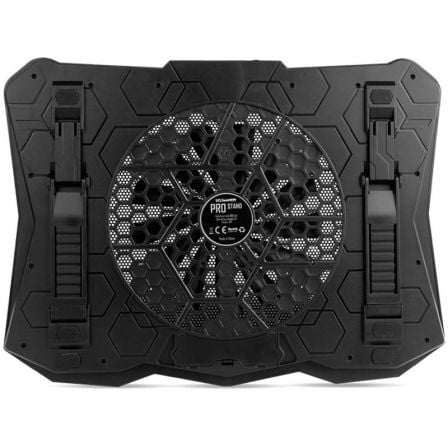 Soporte Refrigerante Nox Pro Stand para Portátiles hasta 17.3'/ Iluminación LED Soporte Refrigerante Nox Pro Stand para Portátiles hasta 17.3'/ Iluminación LED