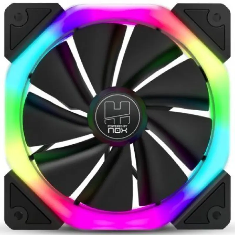 Ventilador Nox S-Fan/ 12cm/ ARGB Ventilador Nox S-Fan/ 12cm/ ARGB