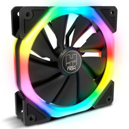Ventilador Nox S-Fan/ 12cm/ ARGB Ventilador Nox S-Fan/ 12cm/ ARGB