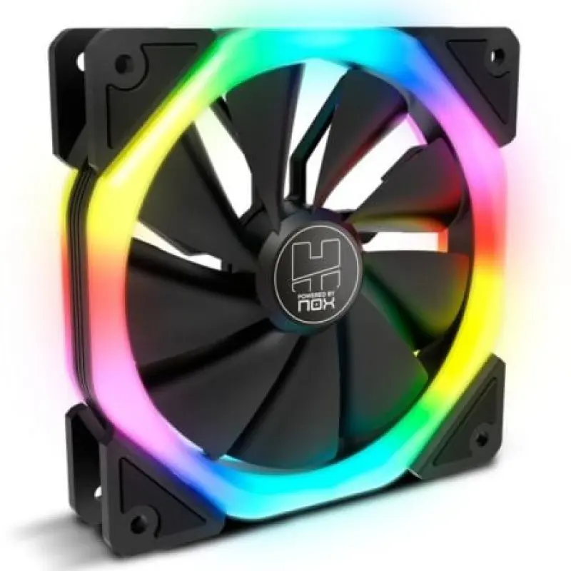 Ventilador Nox S-Fan/ 12cm/ ARGB Ventilador Nox S-Fan/ 12cm/ ARGB