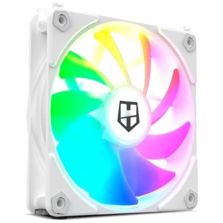 Ventilador Nox Easy Link/ ARGB/ 12cm/ Blanco Ventilador Nox Easy Link/ ARGB/ 12cm/ Blanco