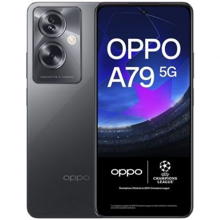 Smartphone Oppo A79 4GB/ 128GB/ 6.72'/ 5G/ Negro Misterio Smartphone Oppo A79 4GB/ 128GB/ 6.72'/ 5G/ Negro Misterio