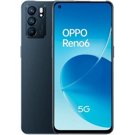 Smartphone Oppo Reno 6 8GB/ 128GB/ 6.4'/ 5G/ Negro Estelar Smartphone Oppo Reno 6 8GB/ 128GB/ 6.4'/ 5G/ Negro Estelar