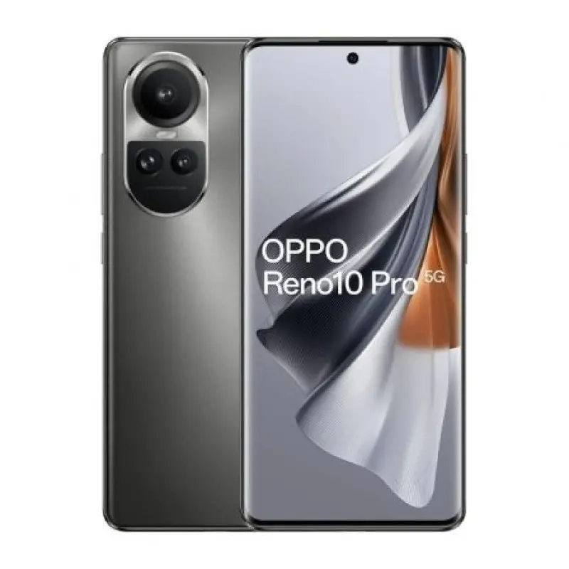 Smartphone Oppo Reno 10 Pro 12GB/ 256GB/ 6.7'/ 5G/ Gris Plateado Smartphone Oppo Reno 10 Pro 12GB/ 256GB/ 6.7'/ 5G/ Gris Plateado