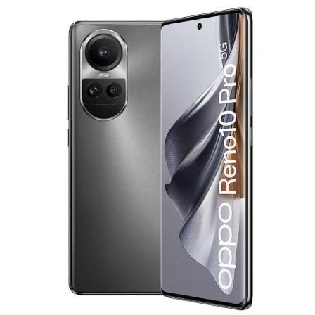 Smartphone Oppo Reno 10 Pro 12GB/ 256GB/ 6.7'/ 5G/ Gris Plateado Smartphone Oppo Reno 10 Pro 12GB/ 256GB/ 6.7'/ 5G/ Gris Plateado