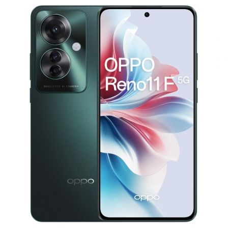 Smartphone Oppo Reno 11 F 8GB/ 256GB/ 6.7'/ 5G/ Verde Smartphone Oppo Reno 11 F 8GB/ 256GB/ 6.7'/ 5G/ Verde