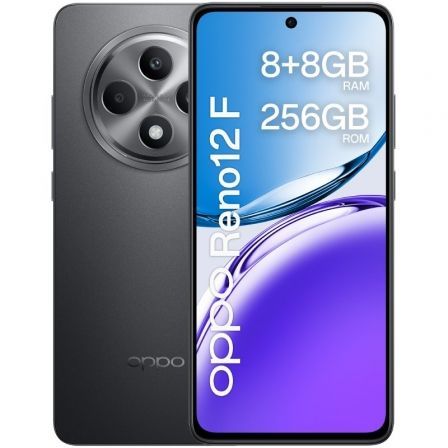 Smartphone Oppo Reno 12 F 8GB/ 256GB/ 6.67'/ 4G/ Gris Plateado Smartphone Oppo Reno 12 F 8GB/ 256GB/ 6.67'/ 4G/ Gris Plateado