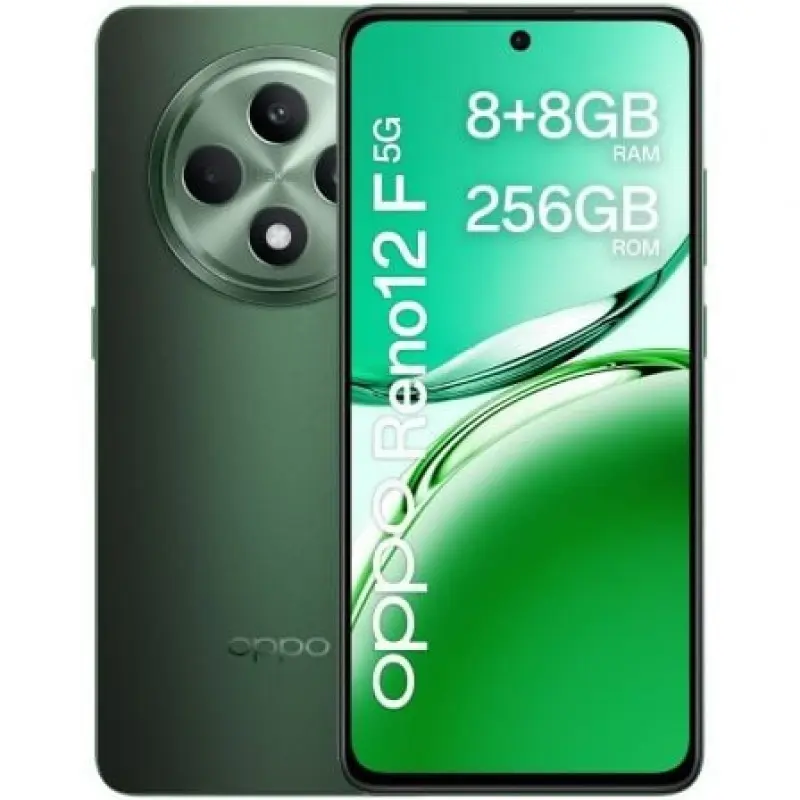 Smartphone Oppo Reno 12 F 8GB/ 256GB/ 6.67'/ 5G/ Verde Smartphone Oppo Reno 12 F 8GB/ 256GB/ 6.67'/ 5G/ Verde