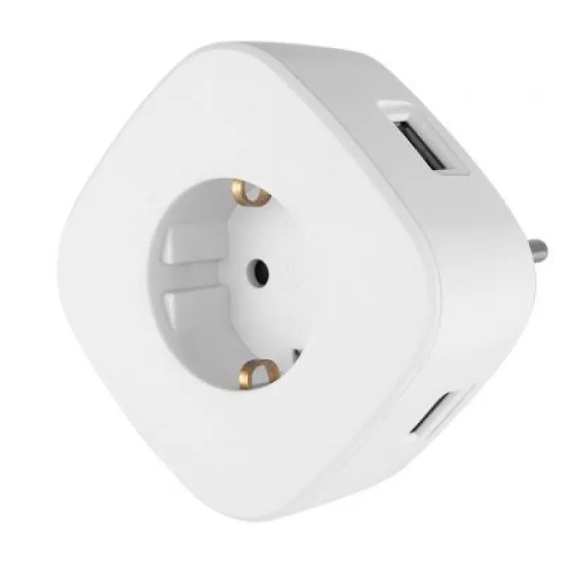 Enchufe Orbegozo EN 1500/ 1 Toma Schuko/ 3 Tomas USB Enchufe Orbegozo EN 1500/ 1 Toma Schuko/ 3 Tomas USB