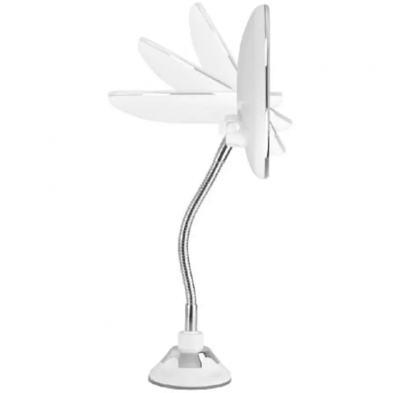 Espejo Cosmético de Pared con Luz Orbegozo ESP 1020/ Telescópico/ Ø17cm Espejo Cosmético de Pared con Luz Orbegozo ESP 1020/ Telescópico/ Ø17cm