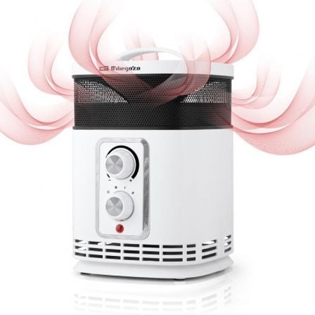 Calefactor Orbegozo CR 6025/ 2 niveles de potencia/ 750W-1500W Calefactor Orbegozo CR 6025/ 2 niveles de potencia/ 750W-1500W