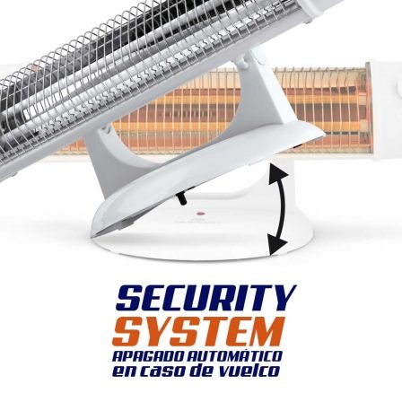 Estufa de Cuarzo Orbegozo BP 5003 A/ 2 niveles de potencia/ 1200W Estufa de Cuarzo Orbegozo BP 5003 A/ 2 niveles de potencia/ 1200W