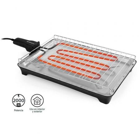Barbacoa Eléctrica Orbegozo BC3660/ 2000W/ Tamaño 370*260mm Barbacoa Eléctrica Orbegozo BC3660/ 2000W/ Tamaño 370*260mm