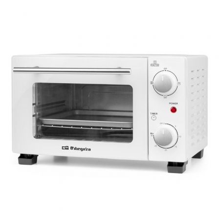 Horno de Sobremesa Orbegozo HO 975/ 800W/ Capacidad 10L/ Blanco Horno de Sobremesa Orbegozo HO 975/ 800W/ Capacidad 10L/ Blanco