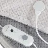 Manta Eléctrica Orbegozo MAH 2050/ Gris y Blanca Manta Eléctrica Orbegozo MAH 2050/ Gris y Blanca