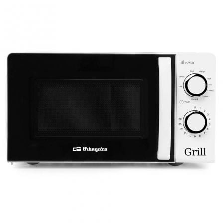 Microondas Orbegozo MIG 2130/ 700W/ Capacidad 20L/ Función Grill/ Blanco Microondas Orbegozo MIG 2130/ 700W/ Capacidad 20L/ Función Grill/ Blanco