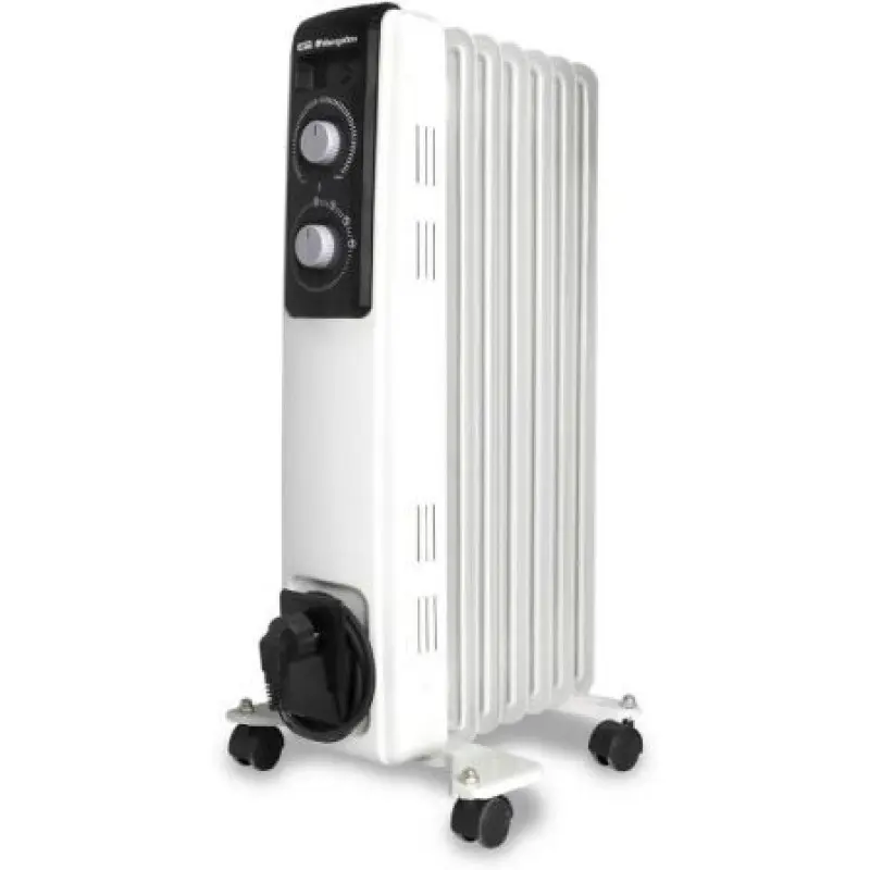 Radiador de Aceite Orbegozo RF 1500/ 3 Potencias/ 600-900-1500W/ 7 Elementos Caloríficos Radiador de Aceite Orbegozo RF 1500/ 3 Potencias/ 600-900-1500W/ 7 Elementos Caloríficos