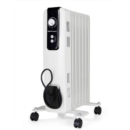 Radiador de Aceite Orbegozo RH 1500/ 3 Potencias/ 600-900-1500W/ 7 Elementos Caloríficos Radiador de Aceite Orbegozo RH 1500/ 3 Potencias/ 600-900-1500W/ 7 Elementos Caloríficos