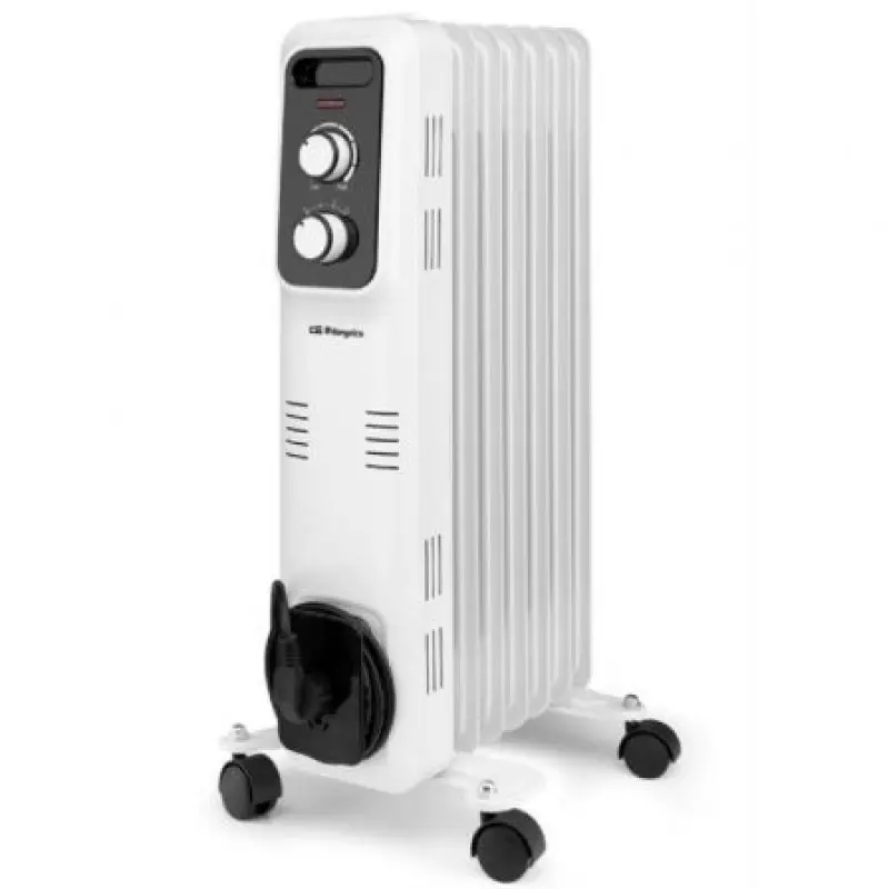 Radiador de Aceite Orbegozo RL 1500/ 3 Potencias/ 1500W/ 7 Elementos Caloríficos Radiador de Aceite Orbegozo RL 1500/ 3 Potencias/ 1500W/ 7 Elementos Caloríficos