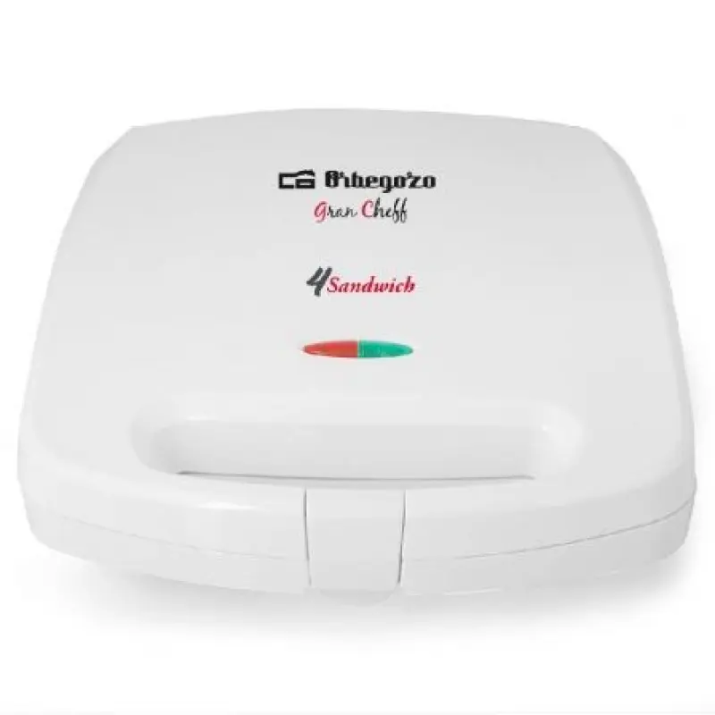 Sandwichera Orbegozo SW 7100/ 1500W/ para 4 sandwiches Sandwichera Orbegozo SW 7100/ 1500W/ para 4 sandwiches