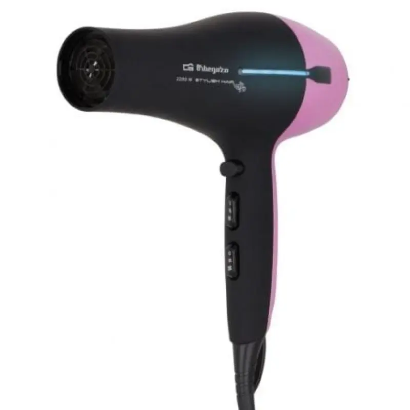 Secador Orbegozo SE-2320/ 2200W/ Negro y Lila Secador Orbegozo SE-2320/ 2200W/ Negro y Lila