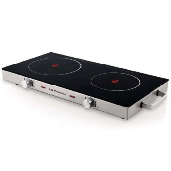 Vitrocerámica Orbegozo PCE6000/ 2 placas 170 y 205mm/ 1000W - 1800W Vitrocerámica Orbegozo PCE6000/ 2 placas 170 y 205mm/ 1000W - 1800W