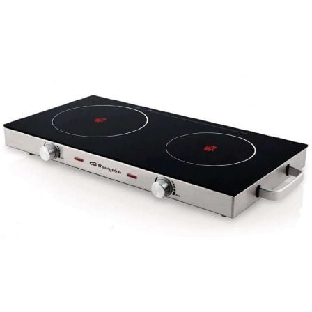 Vitrocerámica Orbegozo PCE6000/ 2 placas 170 y 205mm/ 1000W - 1800W Vitrocerámica Orbegozo PCE6000/ 2 placas 170 y 205mm/ 1000W - 1800W