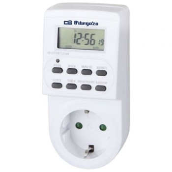 Programador de Enchufe Orbegozo PG 20 /Potencia Máxima 3600W Programador de Enchufe Orbegozo PG 20 /Potencia Máxima 3600W