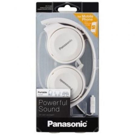 Auriculares Panasonic RP-HF100ME/ con Micrófono/ Jack 3.5/ Blancos Auriculares Panasonic RP-HF100ME/ con Micrófono/ Jack 3.5/ Blancos