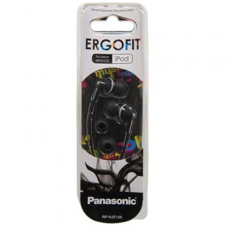 Auriculares Intrauditivos Panasonic RP-HJE125/ Jack 3.5/ Negros Auriculares Intrauditivos Panasonic RP-HJE125/ Jack 3.5/ Negros