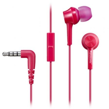 Auriculares Intrauditivos Panasonic RP-TCM105/ con Micrófono/ Jack 3.5/ Rosas Auriculares Intrauditivos Panasonic RP-TCM105/ con Micrófono/ Jack 3.5/ Rosas