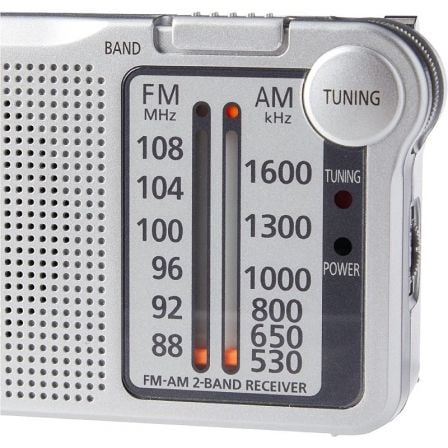 Radio Portátil Panasonic RF-P150D/ Plata Radio Portátil Panasonic RF-P150D/ Plata