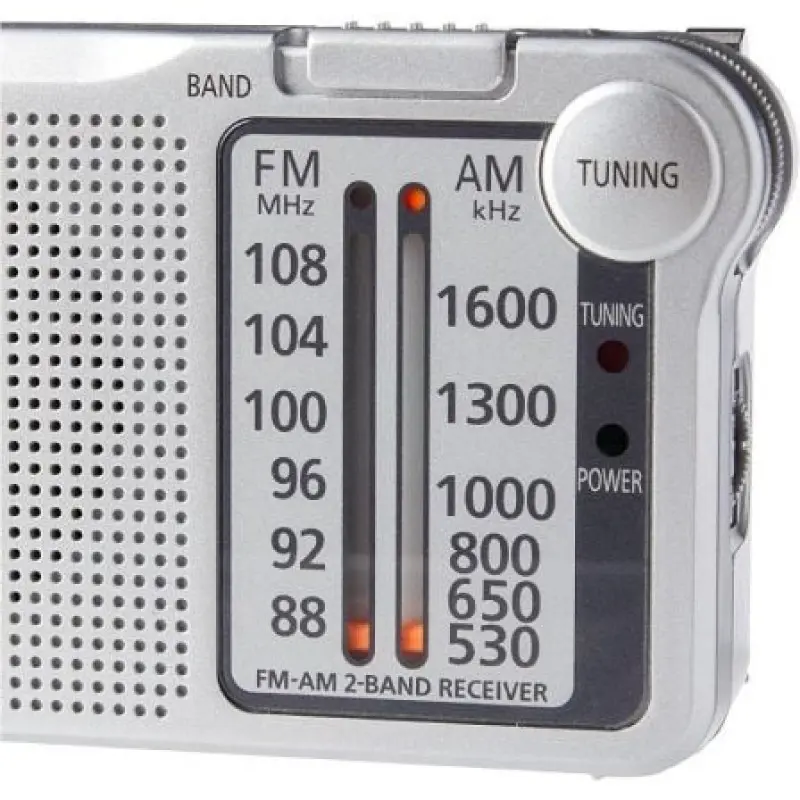 Radio Portátil Panasonic RF-P150D/ Plata Radio Portátil Panasonic RF-P150D/ Plata