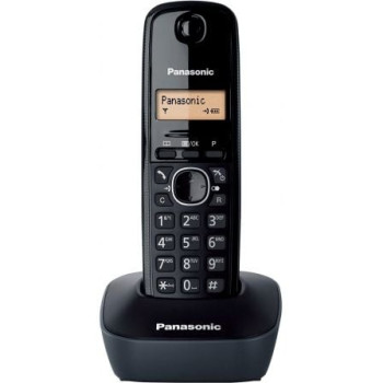Teléfono Inalámbrico Panasonic KX-TG1611/ Negro Teléfono Inalámbrico Panasonic KX-TG1611/ Negro
