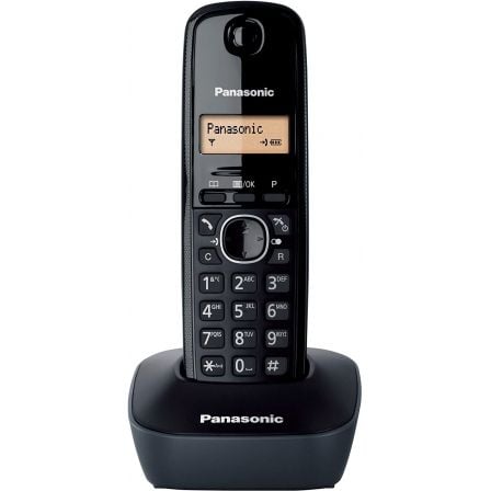 Teléfono Inalámbrico Panasonic KX-TG1611/ Negro Teléfono Inalámbrico Panasonic KX-TG1611/ Negro