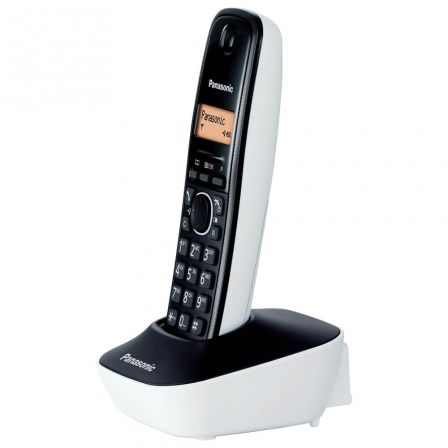 Teléfono Inalámbrico Panasonic KX-TG1611/ Negro y Blanco Teléfono Inalámbrico Panasonic KX-TG1611/ Negro y Blanco