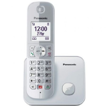 Teléfono Inalámbrico Panasonic KX-TG6851SP/ Plata Teléfono Inalámbrico Panasonic KX-TG6851SP/ Plata