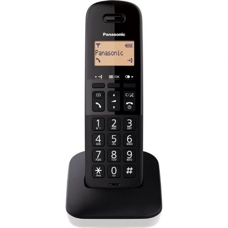 Teléfono Inalámbrico Panasonic KX-TGB610SPW/ Blanco y Negro Teléfono Inalámbrico Panasonic KX-TGB610SPW/ Blanco y Negro