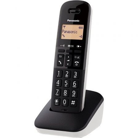 Teléfono Inalámbrico Panasonic KX-TGB610SPW/ Blanco y Negro Teléfono Inalámbrico Panasonic KX-TGB610SPW/ Blanco y Negro