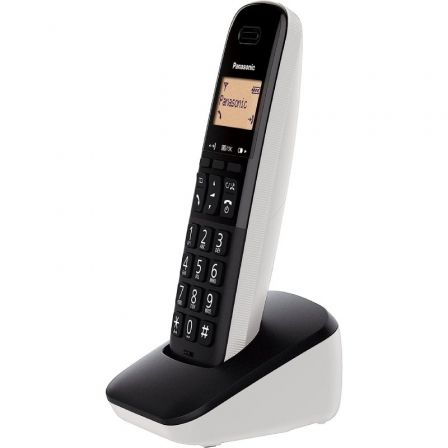 Teléfono Inalámbrico Panasonic KX-TGB610SPW/ Blanco y Negro Teléfono Inalámbrico Panasonic KX-TGB610SPW/ Blanco y Negro