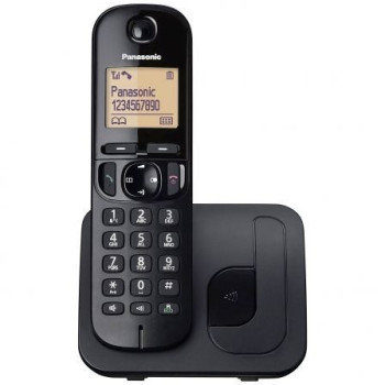 Teléfono Inalámbrico Panasonic KX-TGC210SPB/ Negro Teléfono Inalámbrico Panasonic KX-TGC210SPB/ Negro