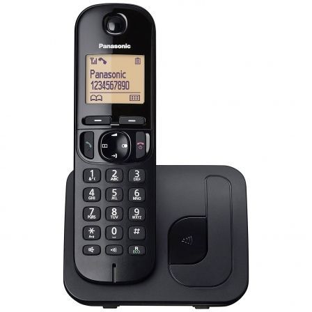 Teléfono Inalámbrico Panasonic KX-TGC210SPB/ Negro Teléfono Inalámbrico Panasonic KX-TGC210SPB/ Negro