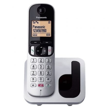Teléfono Inalámbrico Panasonic KX-TGC250SPS/ Plata Teléfono Inalámbrico Panasonic KX-TGC250SPS/ Plata